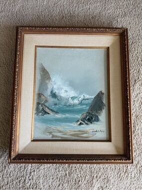 Charles Gregory “resounding sea” painting
